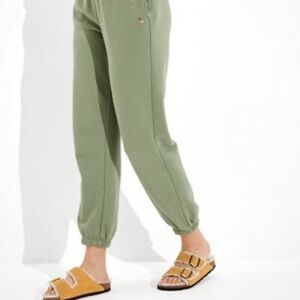 Aerie Green Joggers
